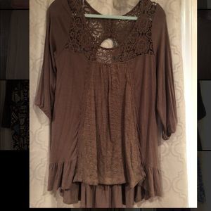 3/4 sleeve tunic